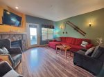 Living Room with Sofa Sleeper